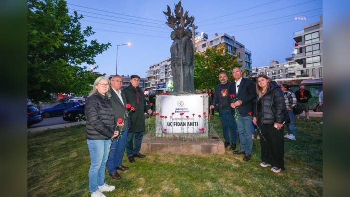 Gaziemir'de Deniz, Yusuf ve Hüseyin İnan anıldı