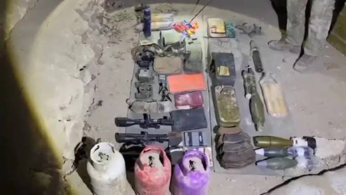 Pençe-Kilit Operasyonu'nda terörist mağarası imha edildi, çok sayıda silah ele geçirildi