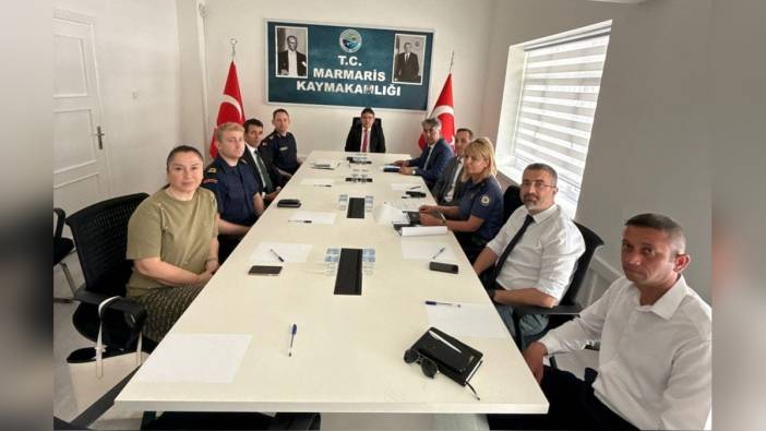 Marmaris'te turizm sezonu güvenlik planı hazır