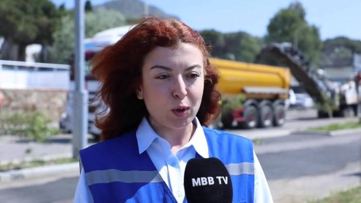 Bodrum'da 34 milyon TL'lik yol çalışması sürüyor