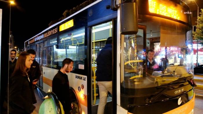 Eskişehir'de gece seferleri bir yılı geride bıraktı, 222 bin yolcu taşındı