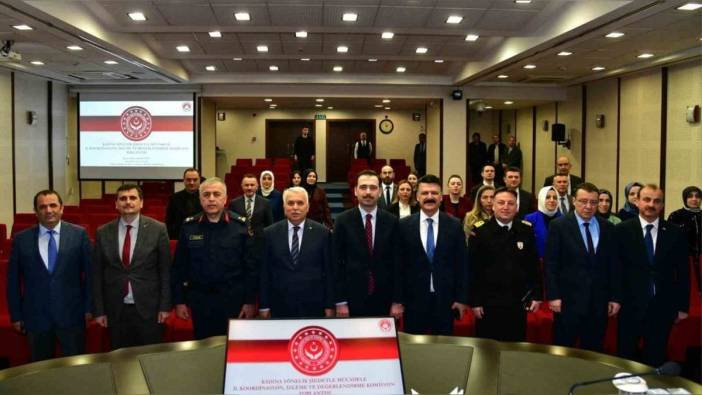 Trabzon'da kadın koruma çalışmaları değerlendirildi