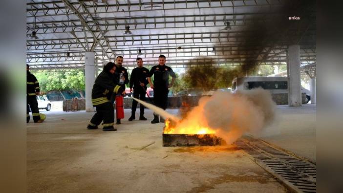 Muğla'da 24 kişi gönüllü itfaiyecilik eğitimi aldı