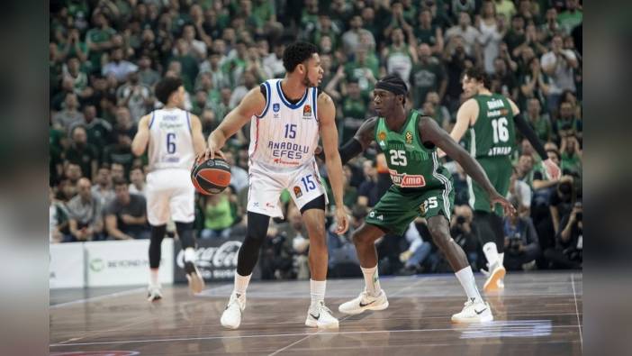 Anadolu Efes, Panathinaikos'a yenildi ve Avrupa'ya veda etti