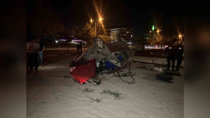 Konya'da uykusu gelen sürücü, Tofaş'la kazaya karıştı