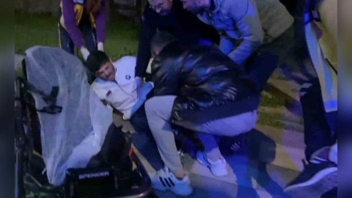 Aksaray'da motosiklet kazası: iki yaralı