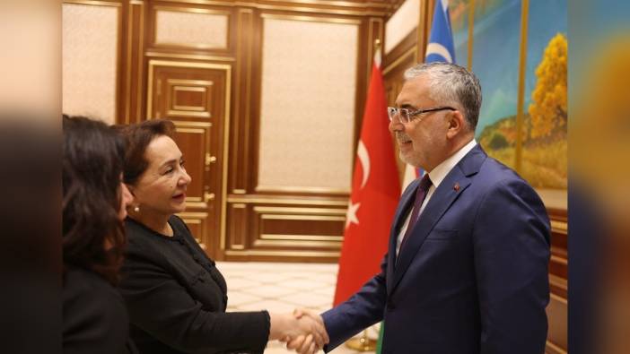 Işıkhan, Özbekistan'da Narbaeva ile görüştü