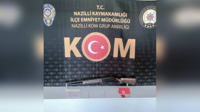Nazilli'de tefecilik operasyonu: 3 gözaltı, silah ve senet ele geçirildi