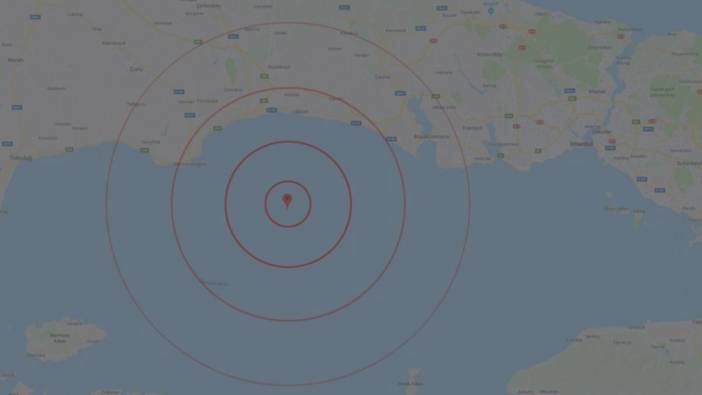 Marmara Denizi'nde tedirgin eden deprem! (07.05.2025)