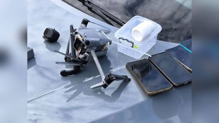İzmir'de uyuşturucu sevkiyatı yapan dron vurularak düşürüldü, 2 şüpheli tutuklandı