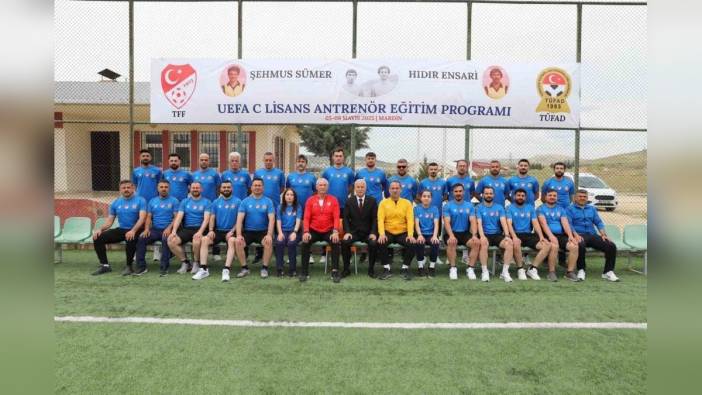 UEFA C lisans kursu Mardin'de başladı
