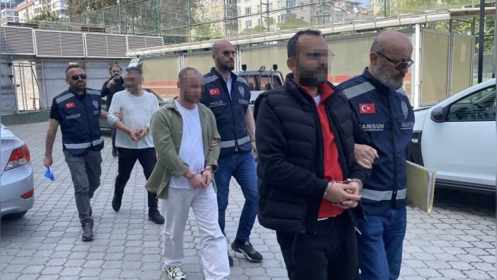 Samsun'da otel inşaatından 1 milyon TL'lik malzeme çalındı, 3 şüpheli tutuklandı