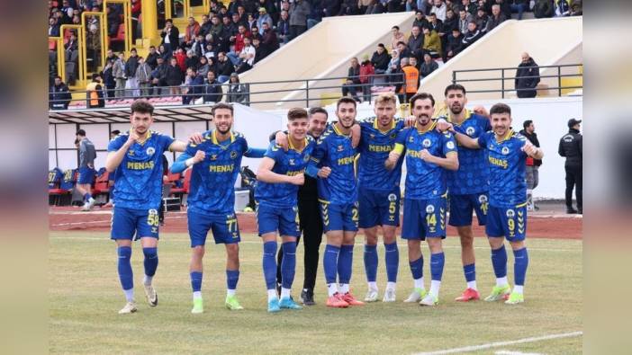Menemen, Vanspor'la play-off'ta karşı karşıya