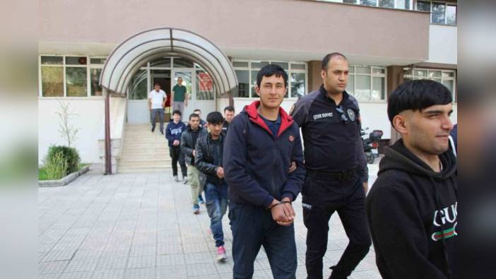 Amasya'da 6 Afganistan uyruklu kaçak göçmen yakalandı
