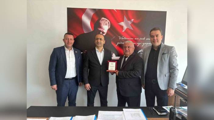 Erbeği, Denizli'deki kurumları ziyaret etti