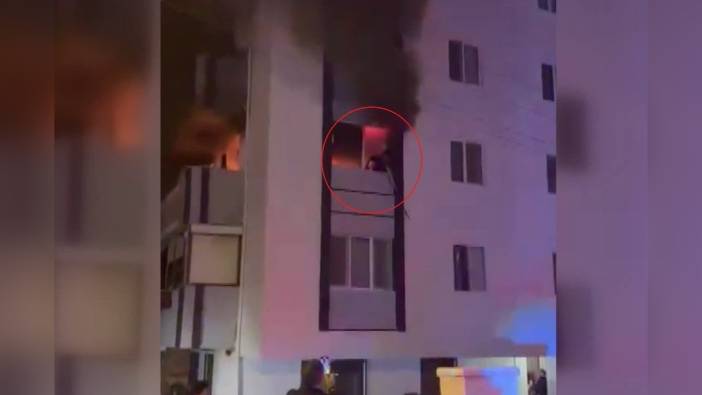 Çınarcık'ta yangında hayatını kaybeden Hande Savaştan'ın pencereden atlama anı kamerada
