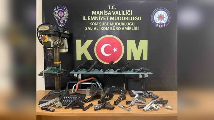 Salihli'de ruhsatsız silah operasyonu: 1 şahıs tutuklandı