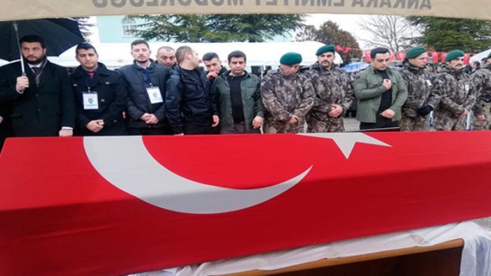 Şehit polis son yolculuğuna uğurlandı