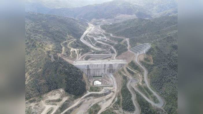 Sarıçay Barajı'nda çalışmalar sürüyor, 66 milyon metreküp su depolama hedefi