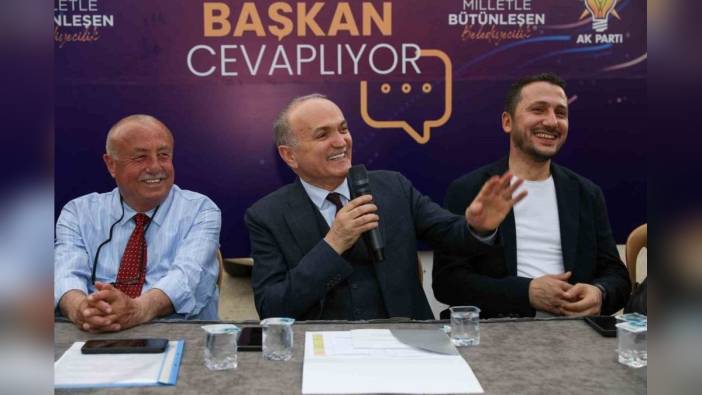 Düzce'de 'Vatandaş Soruyor, Başkan Cevaplıyor' buluşması Aziziye Mahallesi'nde
