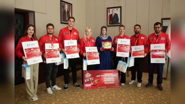 Manisa Celal Bayar Üniversitesi öğrencileri TEKNOFEST KKTC 2025'te birincilik kazandı