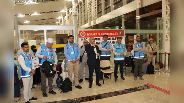 Elazığ'dan ilk hac kafilesi yola çıktı