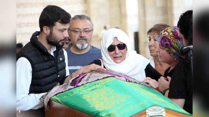 Edirne'de Bahar Aksu'nun cenazesi toprağa verildi