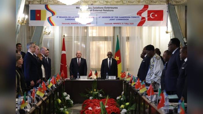 Yaşar Güler, Türkiye-Kamerun KEK 3'üncü dönem toplantısına başkanlık etti