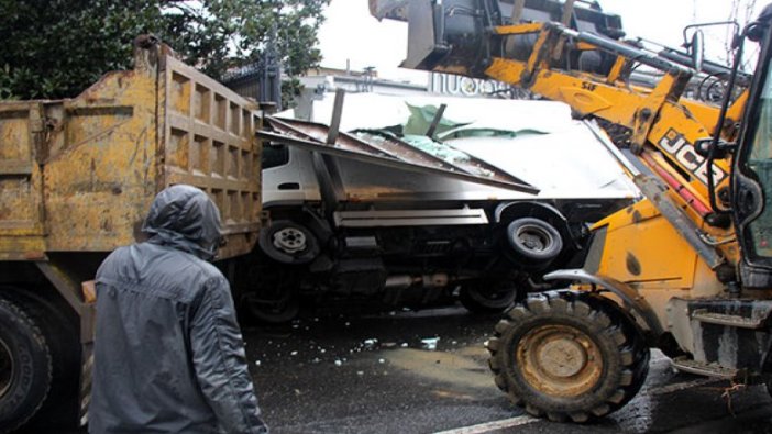 Sarıyer'de ilginç kaza