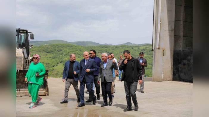 Düzce Belediye Başkanı Dr. Faruk Özlü, modern tesisleri inceledi