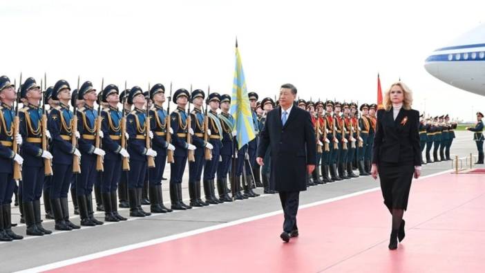 Çin Devlet Başkanı Şi Cinping, Moskova'da