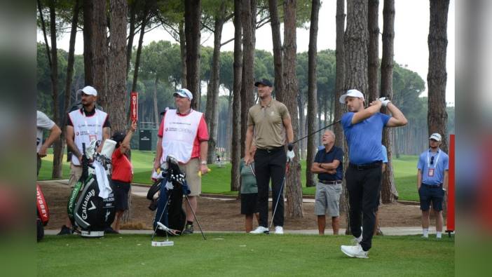 Turkish Airlines Open 2025 Golf Turnuvası Antalya'da başladı