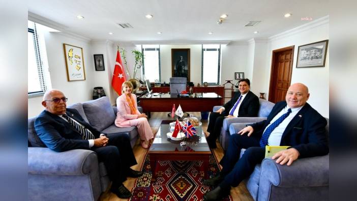 Büyükelçi Morris, Fethiye Belediye Başkanı Karaca'yı ziyaret etti