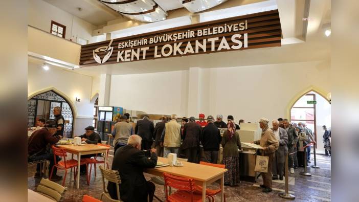 Eskişehir Kent Lokantaları'nda 7 ayda 31 bin askıda yemek