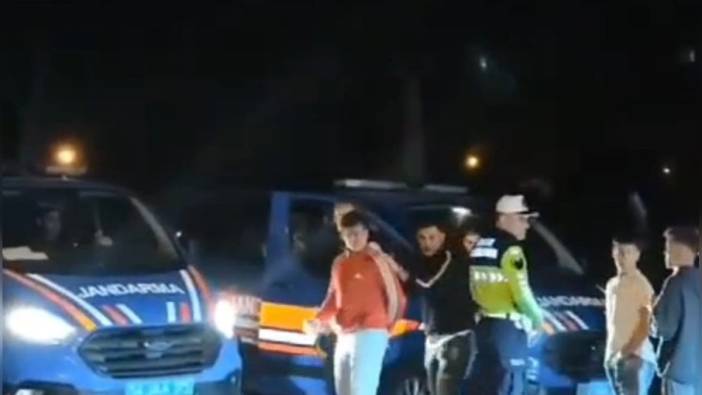 Akyazı'da motosiklet yarışına jandarma operasyonu: 400 bin lira ceza kesildi