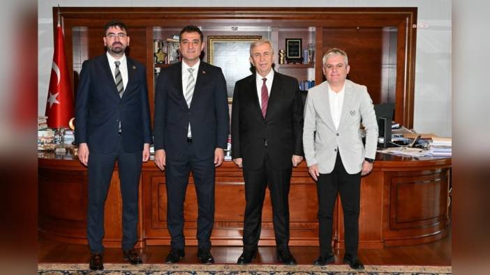 Giresun Belediye Başkanı Köse, Ankara Büyükşehir Belediye Başkanı Yavaş’ı ziyaret etti