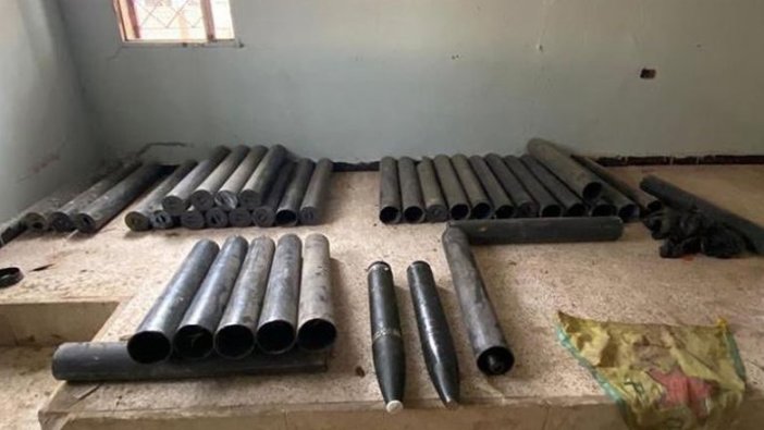 MSB: Tel Abyad kırsalında 39 Katyuşa roketi ele geçirildi