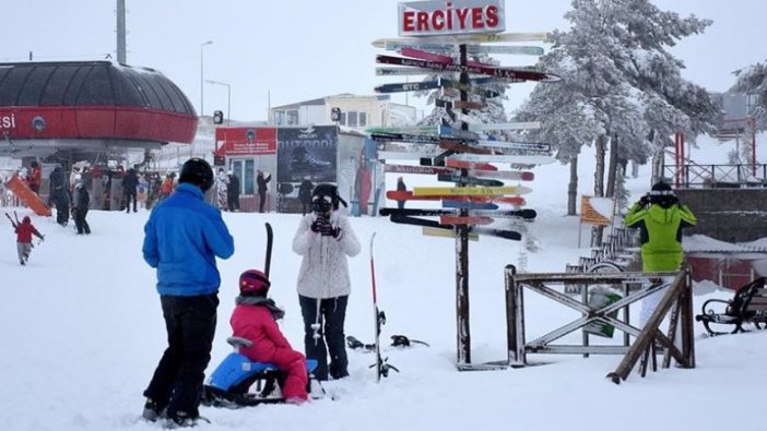 Kayak merkezleri yılbaşına hazır