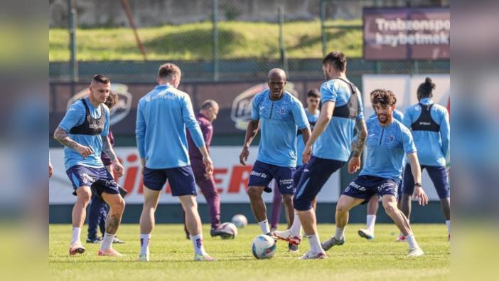 Trabzonspor, Galatasaray maçı hazırlıklarını tamamladı