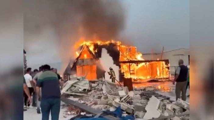 Mudanya'da tiny house alevlere teslim oldu