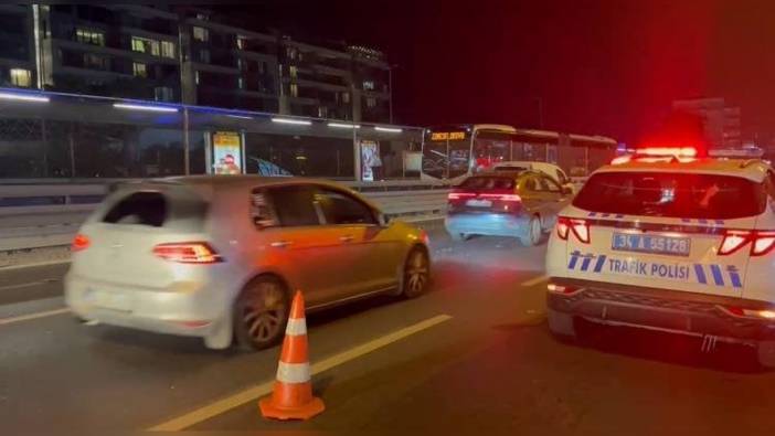 Küçükçekmece'de alkollü sürücü 3 araca çarptı: Kaçmaya çalışırken yakalandı