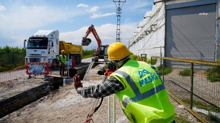 MESKİ, Toroslar, Kazanlı ve Homurlu'ya yeni kanalizasyon hattı yapıyor