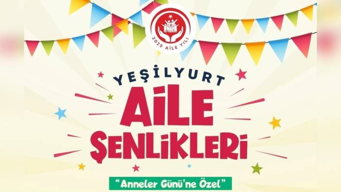 Yeşilyurt Belediyesi'nden Anneler Günü Şenliği: Ailelere Özel Etkinlikler ve Konser