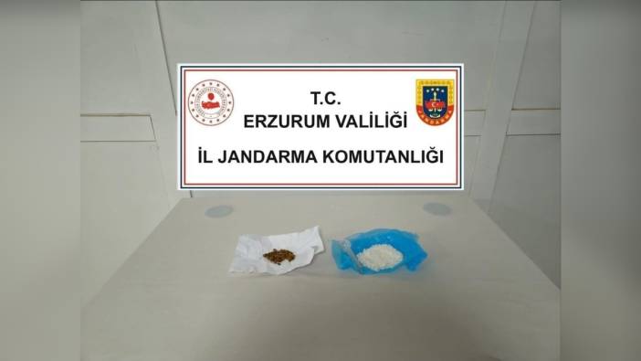 Erzurum'da 1 Kilo 190 Gram Bonzai Ele Geçirildi