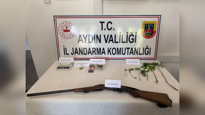 Karacasu'da Uyuşturucu Operasyonu: 30 Gram Kubar Esrar ve Silah Ele Geçirildi