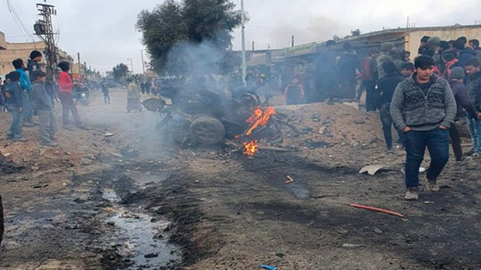 Tel Abyad'da bombalı araçlı saldırı