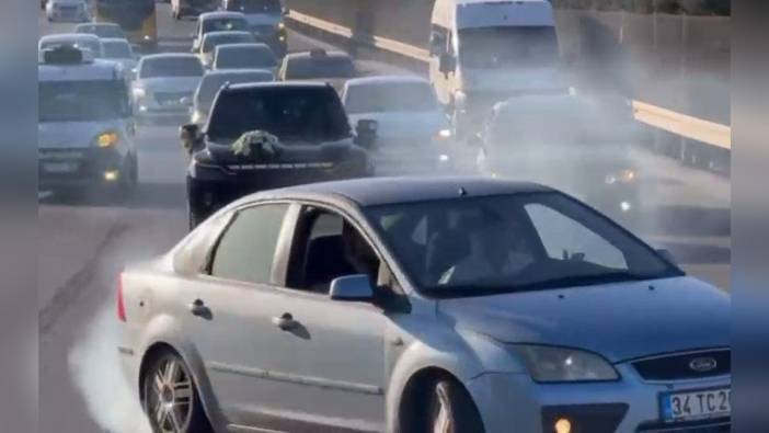 Gebze'de düğün konvoyunda drift atan sürücüye 46 bin 392 lira ceza