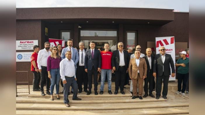 AKUT, Hatay'da İnşa Ettiği Aile Sağlığı Merkezi'ni Sağlık Bakanlığı'na Devretti