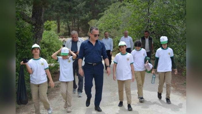 Soma'da 'Orman Benim' etkinliğiyle yangınlara karşı farkındalık oluşturuldu