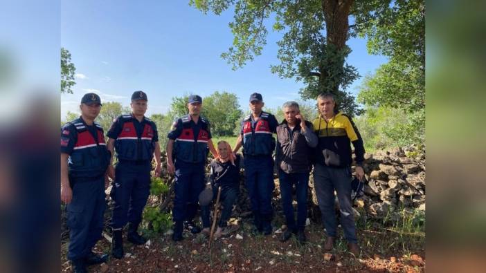 Karacasu'da kayıp alzheimer hastası bulundu